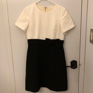 Kate spade black and white dress